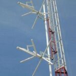 Antena FM V con reflector